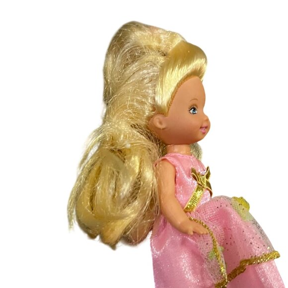 2001 Barbie Rapunzel Kelly Petal Princess Doll Used - Picture 4 of 12